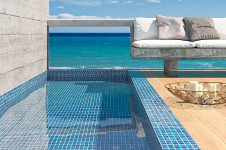 Mosaïque PISCINE TUNISIE