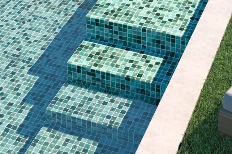 Mosaïque PISCINE TUNISIE